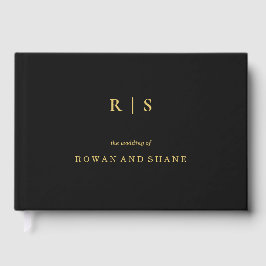 Visitas Livro de Registro de Casamento Personalizado de Lu