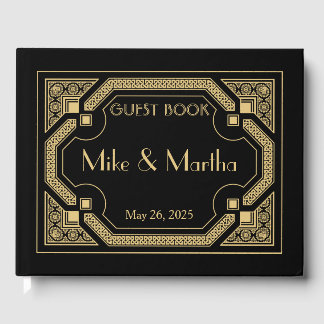 Visitas Livro de Registro de Convidados de Casamento Art D