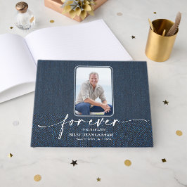 Visitas Livro de Registro de Funeral com Foto de Condolênc