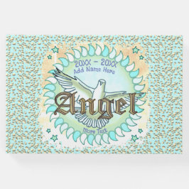 Visitas Loving Memory Angel Memorial livro de convidados