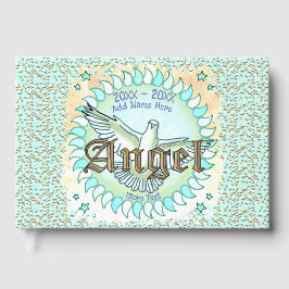 Visitas Loving Memory Angel Memorial livro de convidados