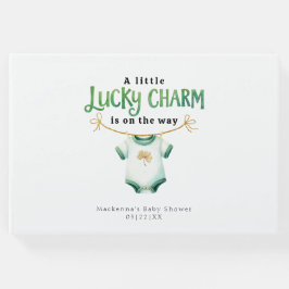 Visitas Lucky Charm — Livro de convidados do Chá de fralda
