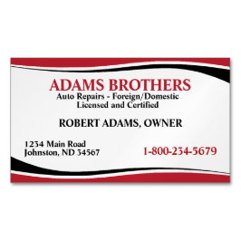 Visitas Magnético Cartão de visita de Magnética de Reparação Automát