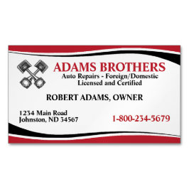 Visitas Magnético Cartão de visita de Magnética de Reparação Automát