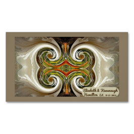 Visitas Magnético cartão de visita do "Favor da Mesa do Casamento ou