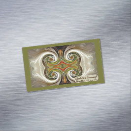 Visitas Magnético cartão de visita do "Favor da Mesa do Casamento ou