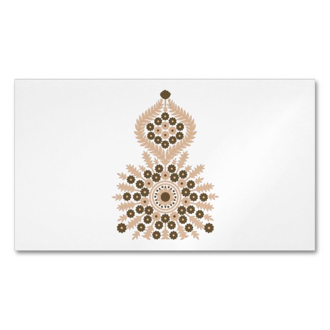 Visitas Magnético Cartão de visita Magnet (Frente)