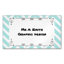 Cartão de visita subtil bonito