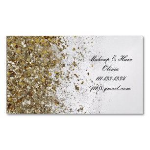 VISITAS MAGNÉTICO COSMETOLOGISTA CARTÃO DE VISITA