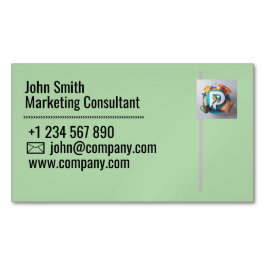 Visitas Magnético Design de Cartão de visita profissional - Limpo e 