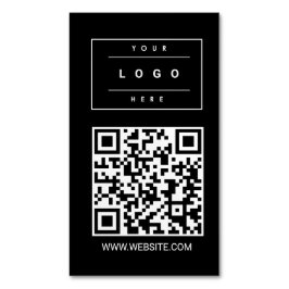 Visitas Magnético Ímã de cartão com logotipo de negócios preto perso