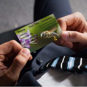 Visitas Magnético Ímanes de Cartão de visita de abelha