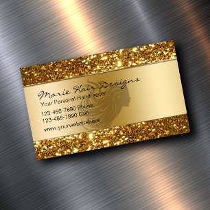 Visitas Magnético Ímãs do cartão de visita do cabeleireiro da bel