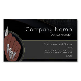 Visitas Magnético Magnet Cartão de visita de Salão Nail