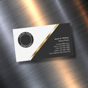 Visitas Magnético Magnetos de Cartão de visita público notário
