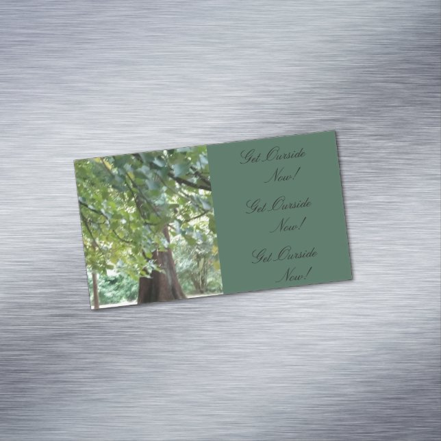 Visitas Magnético Saia agora do Cartão de visita Magnet (Posição Original)