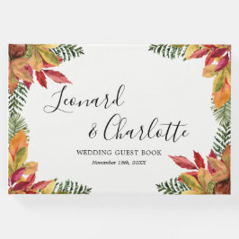 Visitas Manutenção do Livro de Convidados de outono