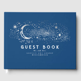 Visitas Marinho Blue Stars Luon Night Sky Livro de Convida