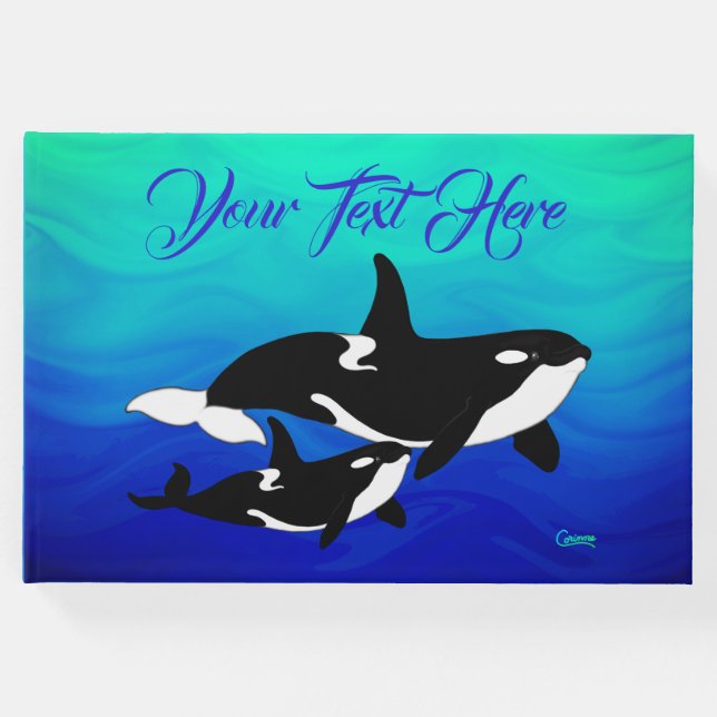 Visitas Orcas - Livro de Convidados (Frente)