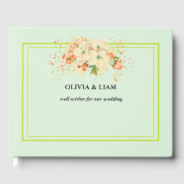 Visitas Pink Cherry Blossoms , Livro de Convidados de Casa