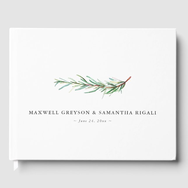 Visitas Rosemário Botânico de Aquarela do Livro Convidado  (Frente)