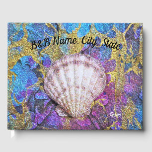 Visitas Seashell - livro de hóspedes