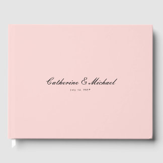 Visitas Simples Script Bonito Livro de Convidados de Casam