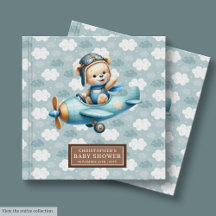 Urso de Teddy do Livro de Chás de fraldas Personal