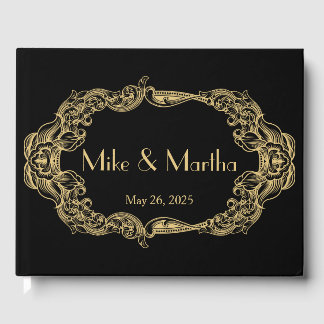 Visitas Vintage Excelente Gatsby Art Deco Livro de Convida