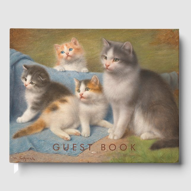 Visitas Wilhelm Schwar Die roubou o livro de convidados de (Frente)