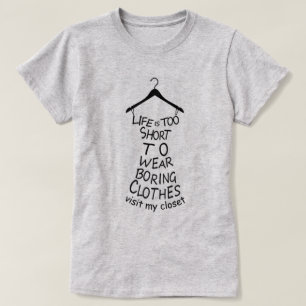 Visite Meu Armário Camiseta Cinza Feminina