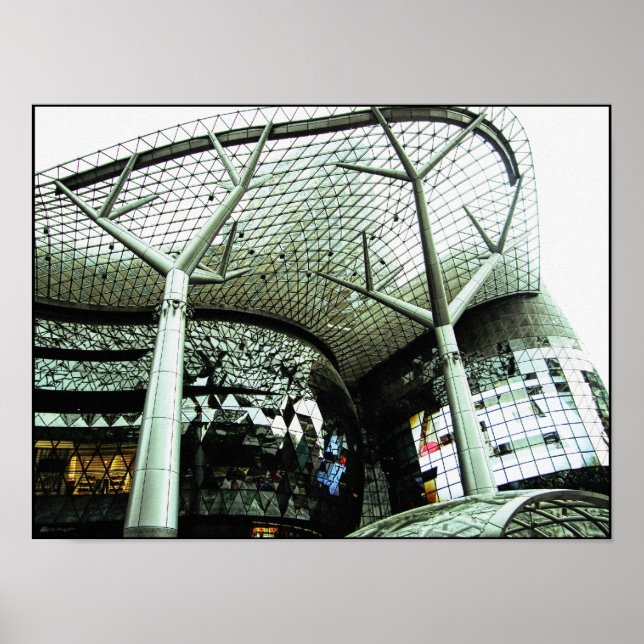 Visões de Viagem: ION ORCHARD, SINGAPURA Poster (Frente)
