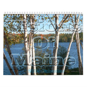 Visões do calendário de Maine 2009