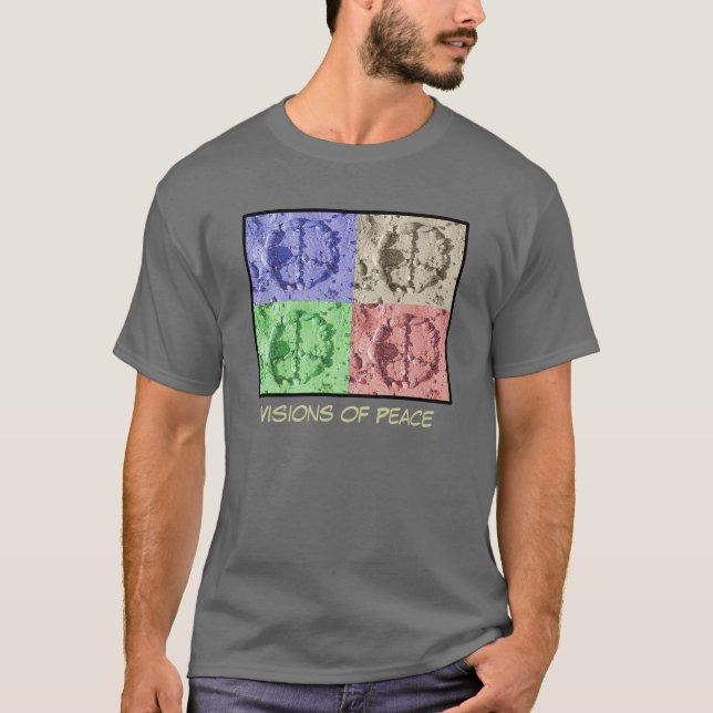 Visões do t-shirt da paz (Frente)