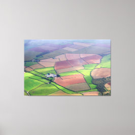 Vista Aérea Da Arte De Canvas Do Sul Da Inglaterra