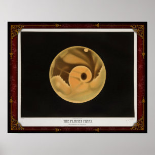 Vista antecipada do Poster Planeta Marte