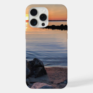 Vista Cênnica Do Oceano Durante O Aurora