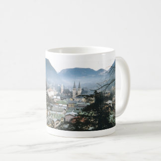 Vista da caneca de café de Berchtesgaden