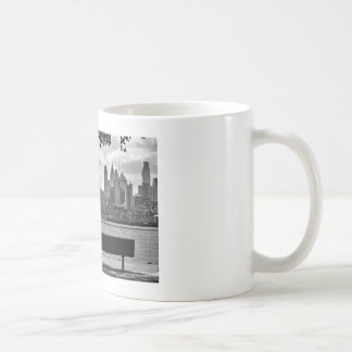 Vista da caneca de café de Philadelphfia