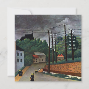 Vista de Malakoff por Henri Rousseau, Vintage Art