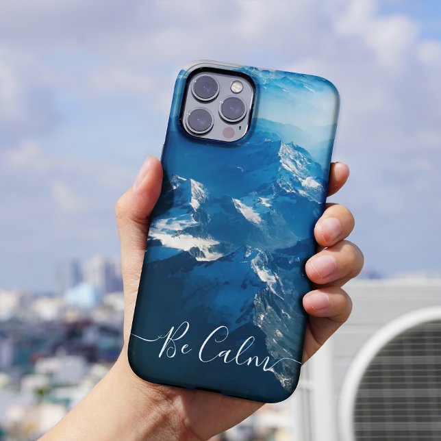 Vista de pássaros das capas de iphone de montanha. (Birds eye view of mountain iphone cases. Case-Mate Case-Mate iPhone Case)