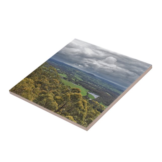 Vista do Azulejo de cerâmica Monte Buninyong (Lateral)