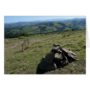 Vista do cartão de Pyrenees
