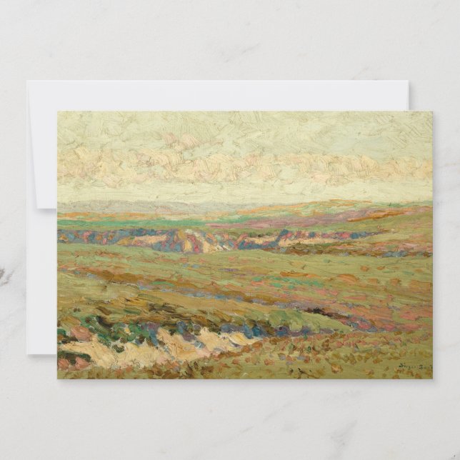 Vista do Kansas Ocidental | Birger Sandzén (Frente)