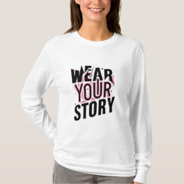 Vista sua história: T-Shirts personalizáveis única