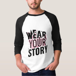 Vista sua história: T-Shirts personalizáveis única