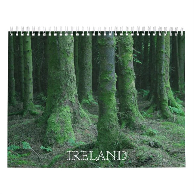 Vistas do calendário de Ireland (Capa)