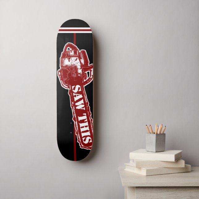 VISTO ESTE SKATEBOARD  (Arte de parede)