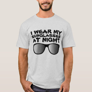 Visto OS MEUS ÓCULOS À NOITE EM T-SHIRTS