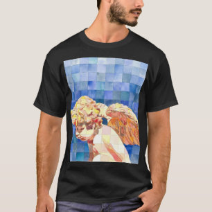 Visto por um t-shirt do anjo